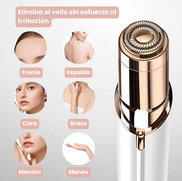 GlowEaseᵀᴹ Depiladora Facial + Regalo Pack Alisa y peina