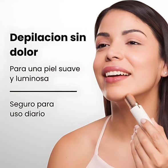 GlowEaseᵀᴹ Depiladora Facial + Regalo Pack Alisa y peina